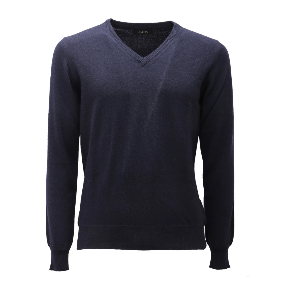 Knitwear > V-neck Knitwear - - Alpha Studio - Modalova
