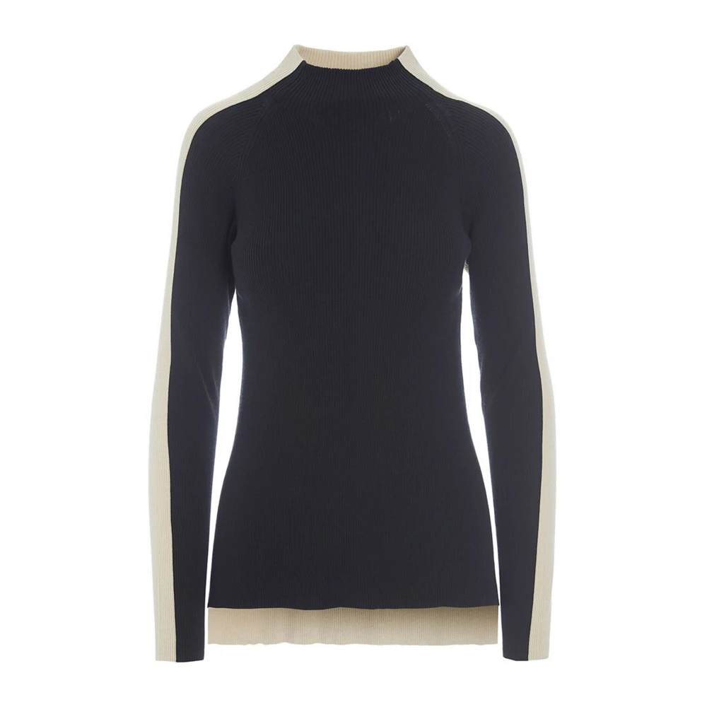 Bitte Kai Rand Zwart Yin Yang Geribbelde Blouse Black Dames