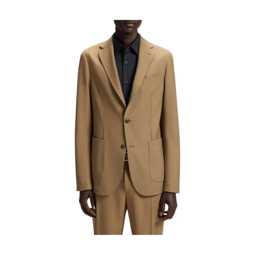 Hugo Beige Jackets - Male - Blazers - M - Jackets