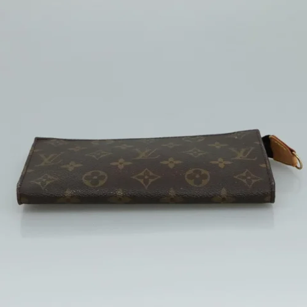 Louis Vuitton Vintage Pre-owned Canvas pouches Brown Dames