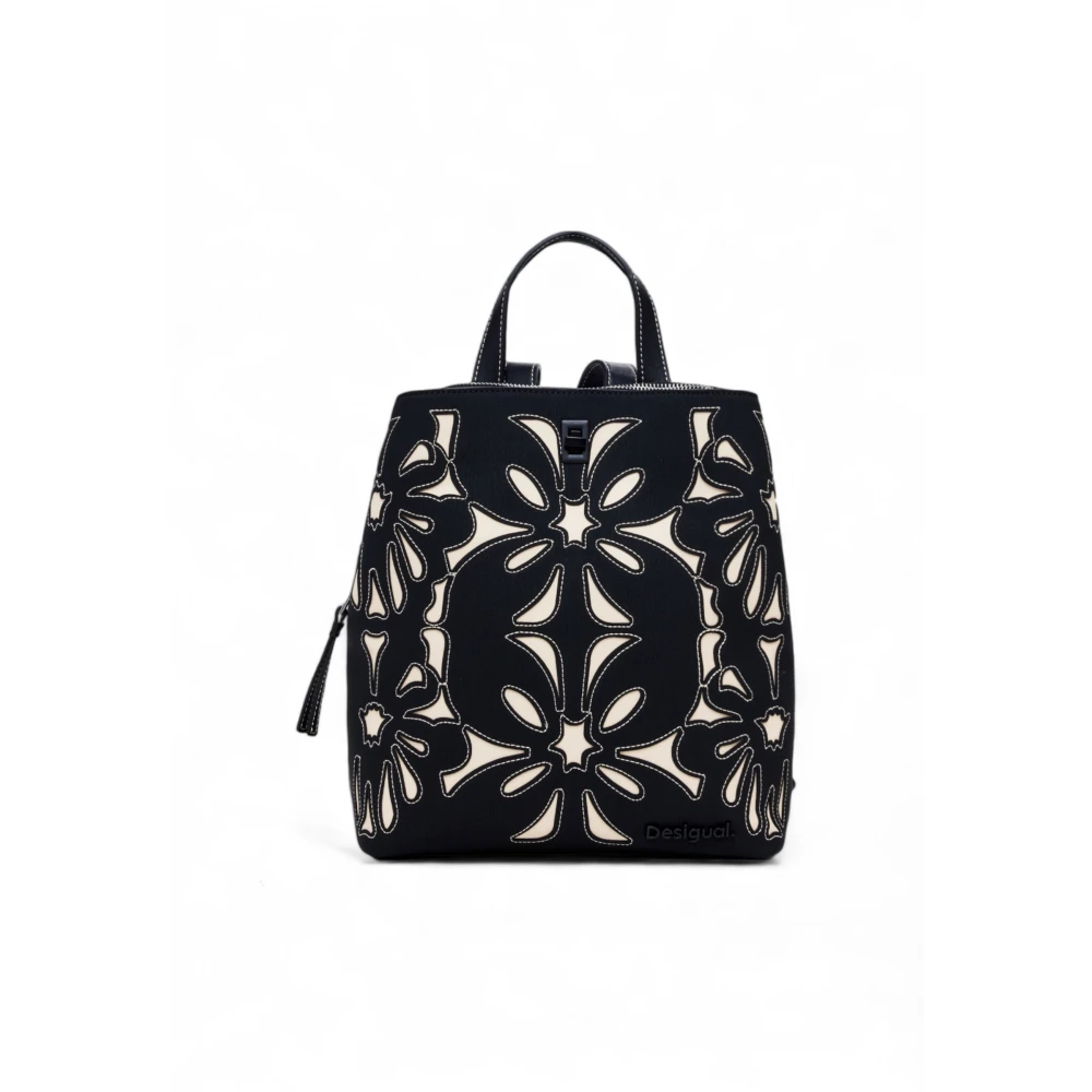 Desigual Stijlvolle Herfst Winter Dames Tas Black Dames