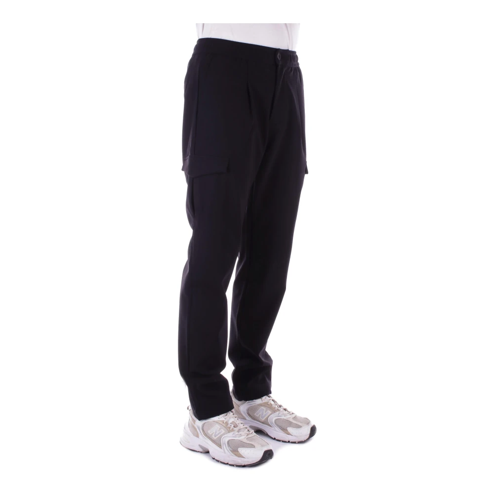 Suns Zwarte Casual Broek Black Heren
