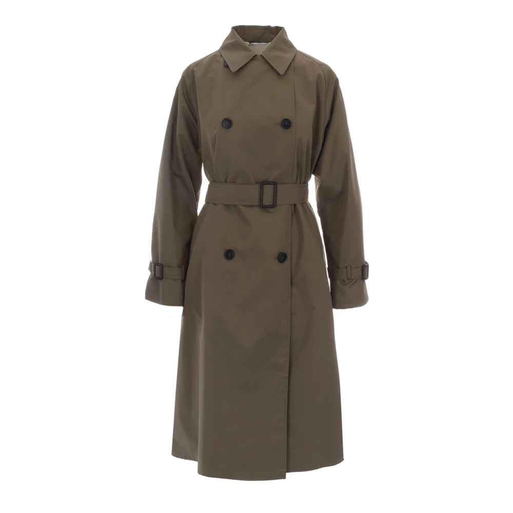 Max Mara Women's Green Trench Coats - Trench Coats - 3XS - Coats