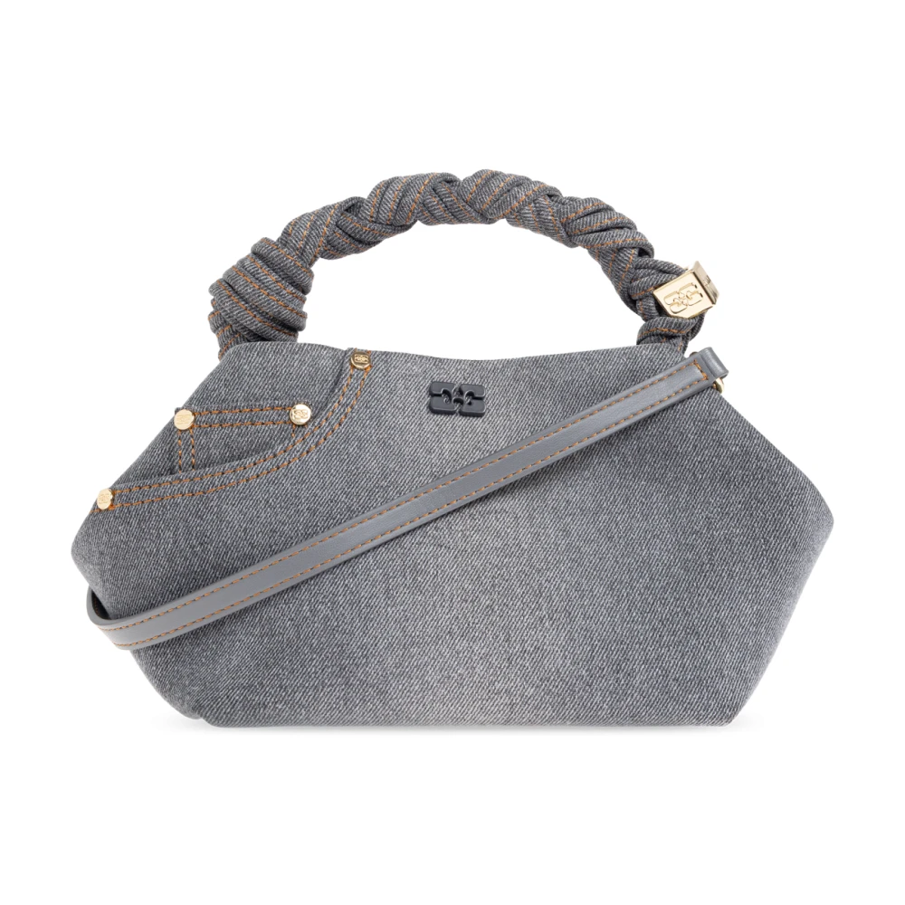 Ganni Women's Gray Small Bou Bag