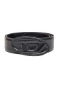 black-eel-effect-leather-belt