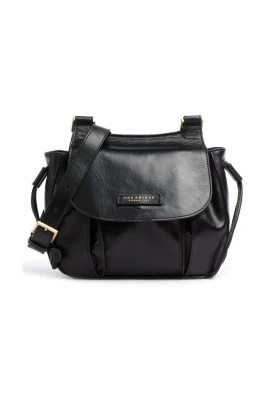Läder Crossbody Väska med Justerbar Rem