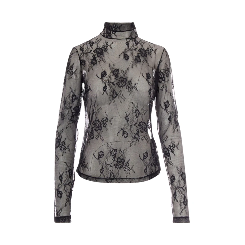 Patrizia Pepe Donna Nero Top, L, New,