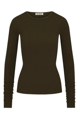 Long Sleeve Fitted Top