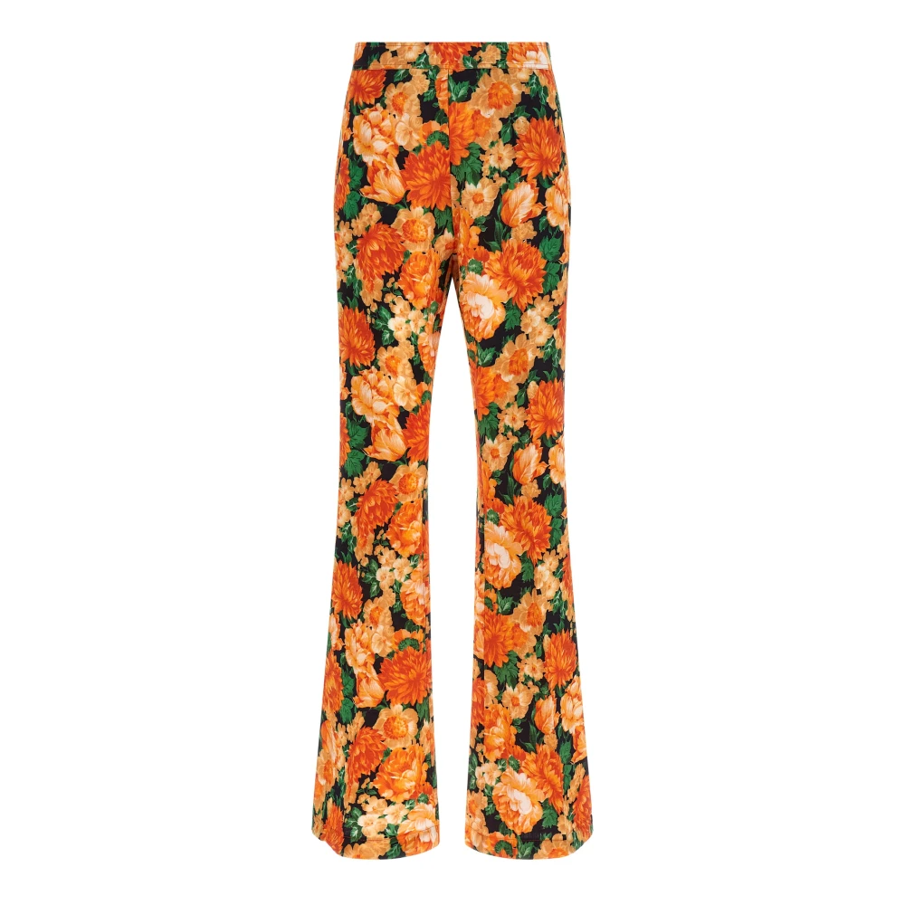 Pinko Women's Multicolor Wide Trousers, S, Arese Trousers