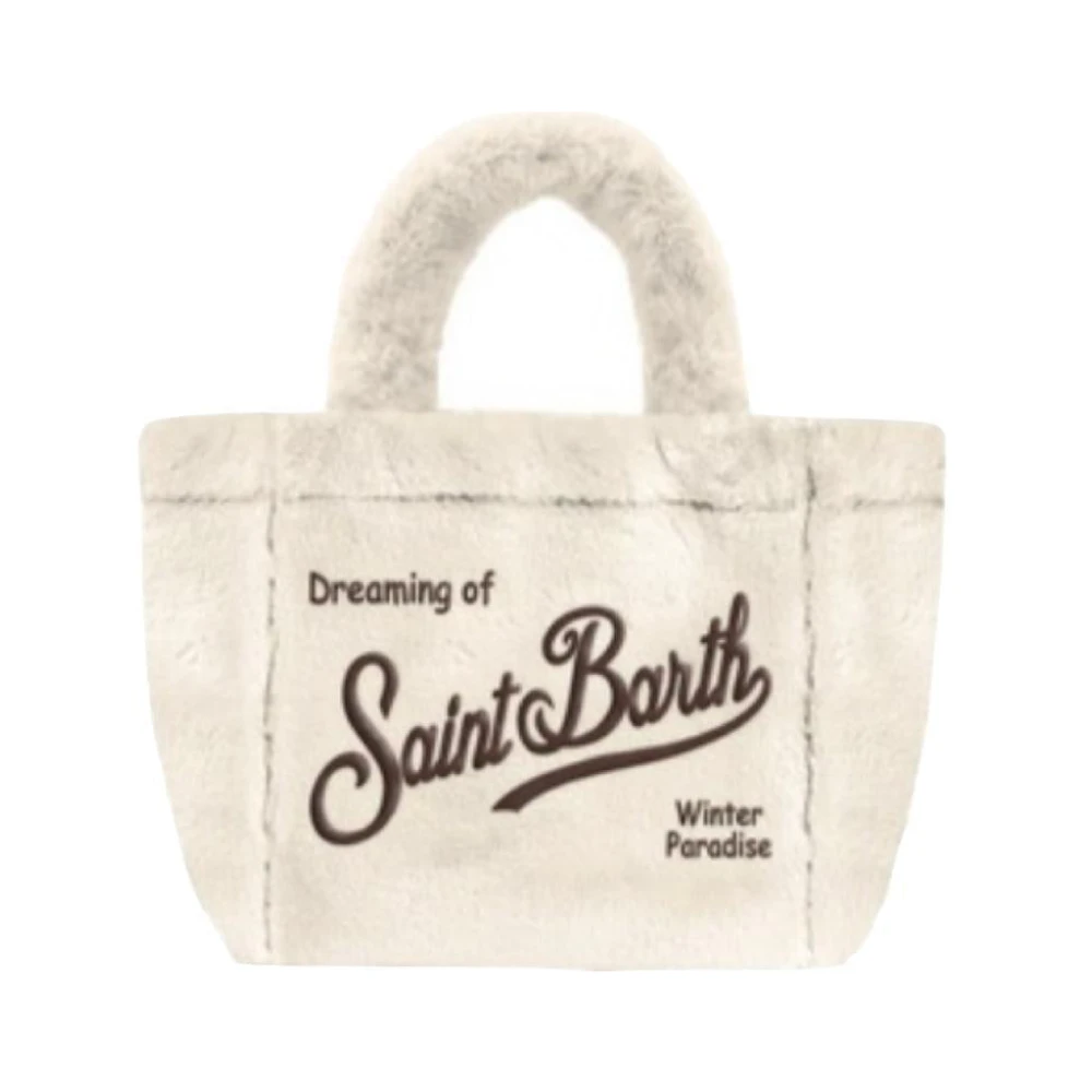 MC2 Saint Barth Bont Stof Colette Tas Beige Dames