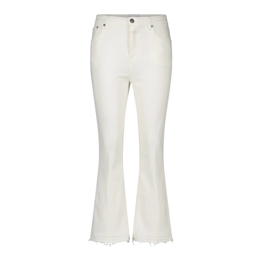 closed Wijde Flared Jeans White Dames