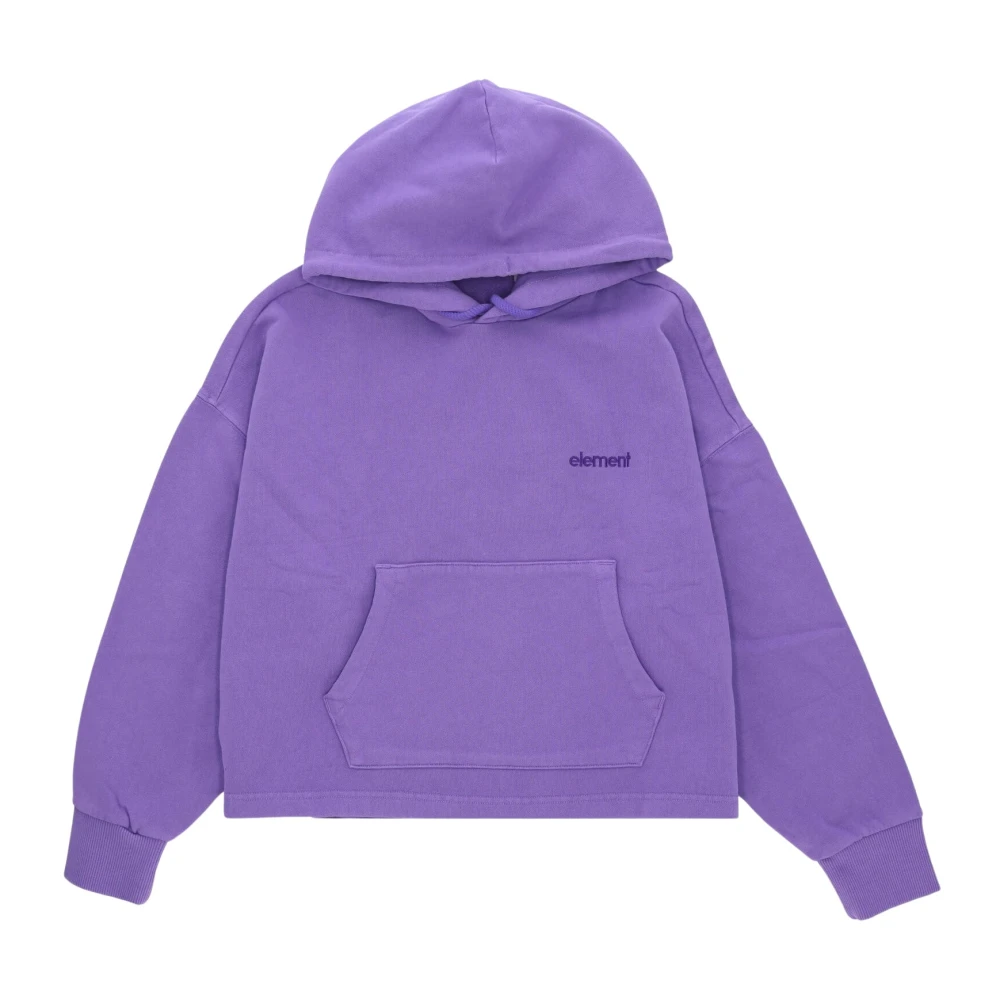 Element Geknipte Passion Flower Hoodie Purple Dames