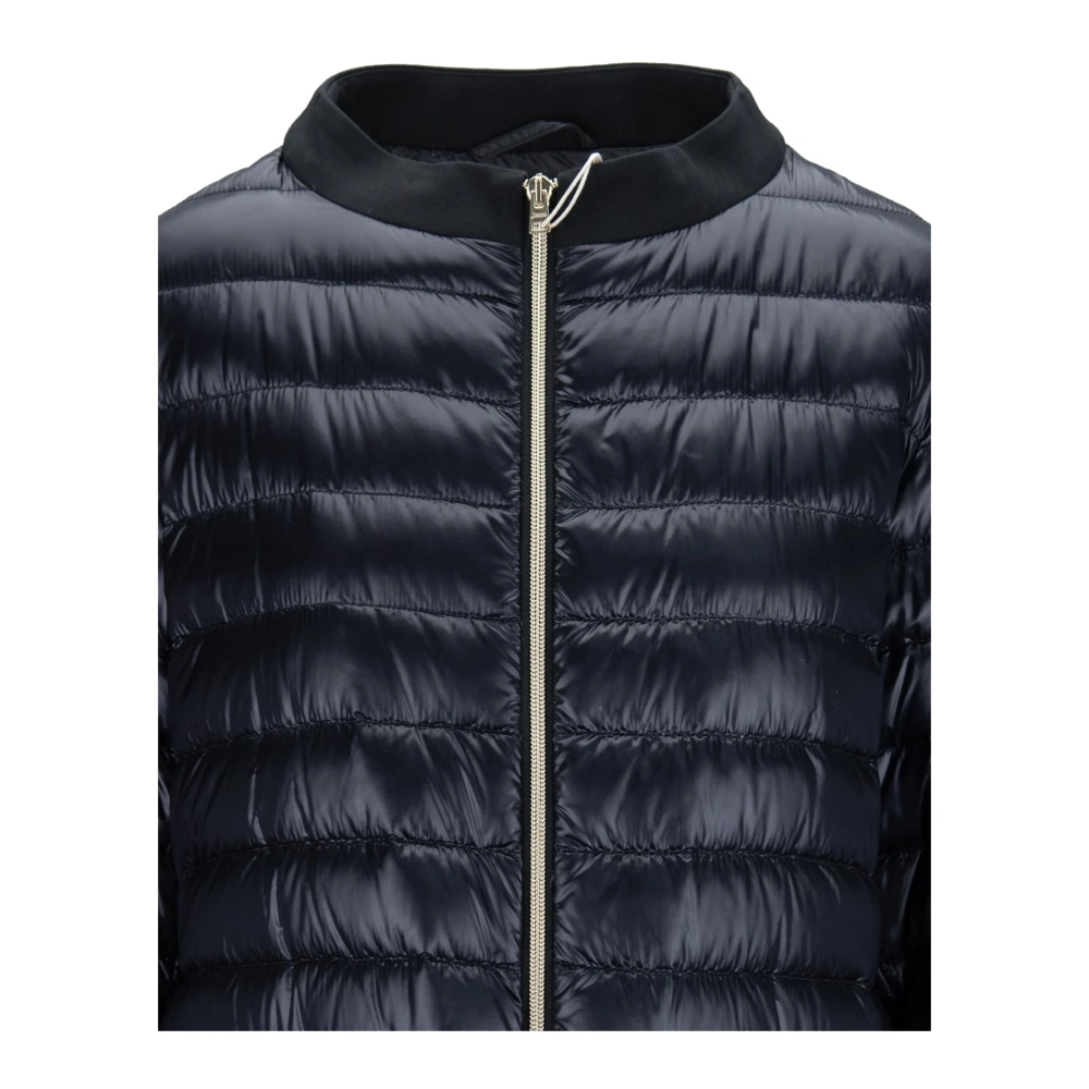 Herno Kort donsjack met rits Black Dames
