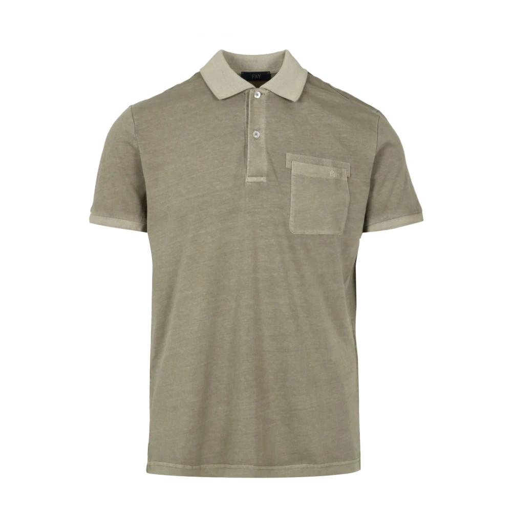 Fay - Tops > Polo Shirts - Green - Fay - Modalova