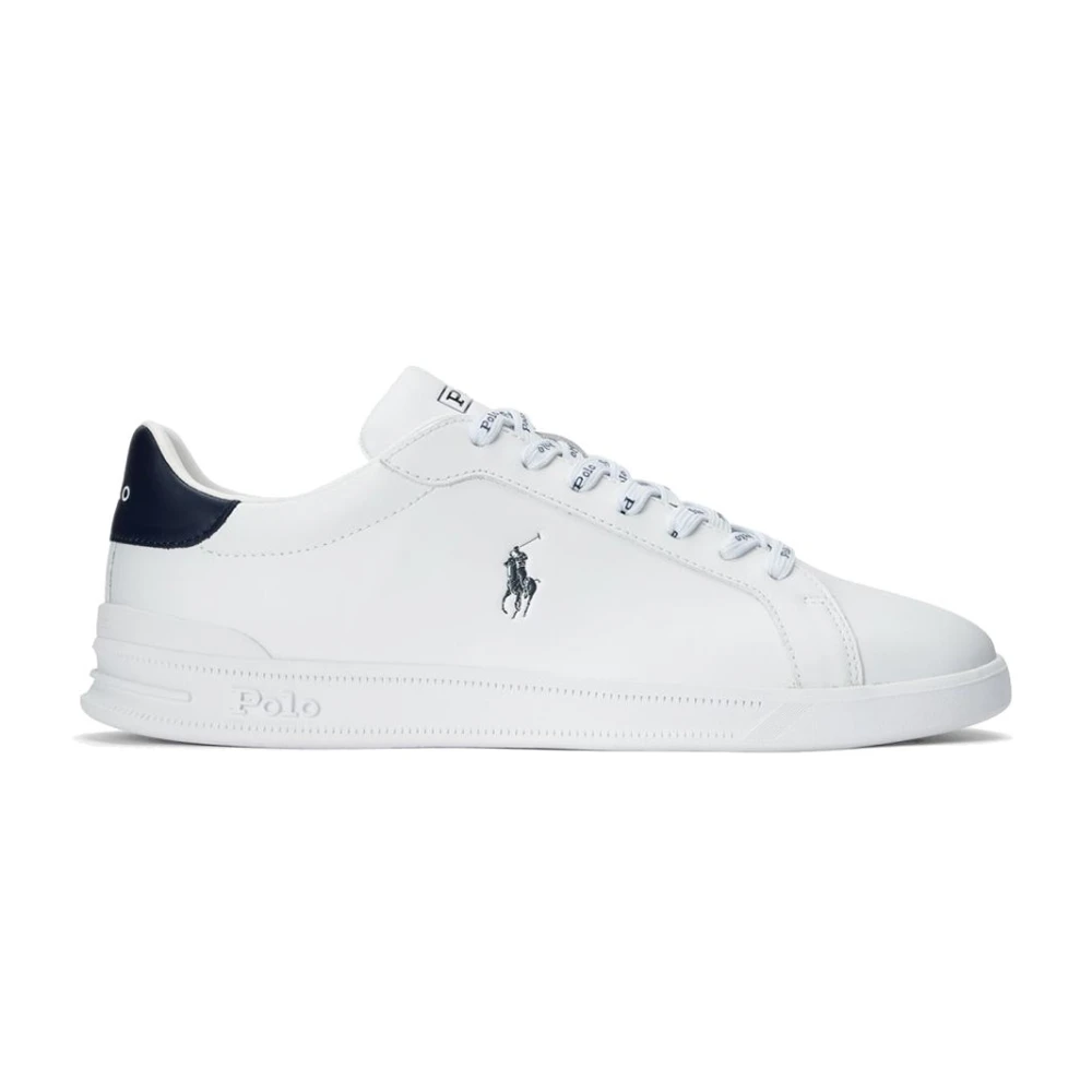 Polo Ralph Lauren , Sneakers, Male, White, 8 Uk, Classic Heritage Tennis Shoes