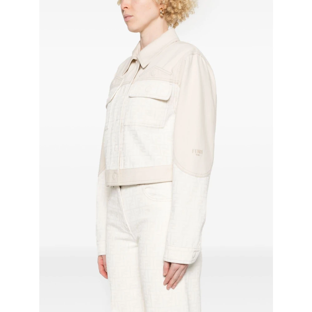 Fendi Off-White Denim Jack White Dames