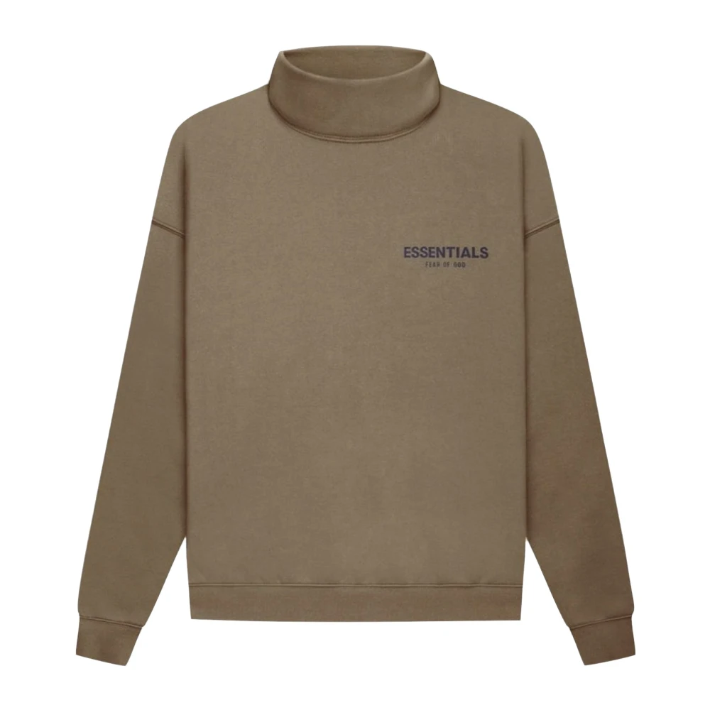 Fear Of God Beperkte oplage Mockneck Pullover Harvest Brown Heren