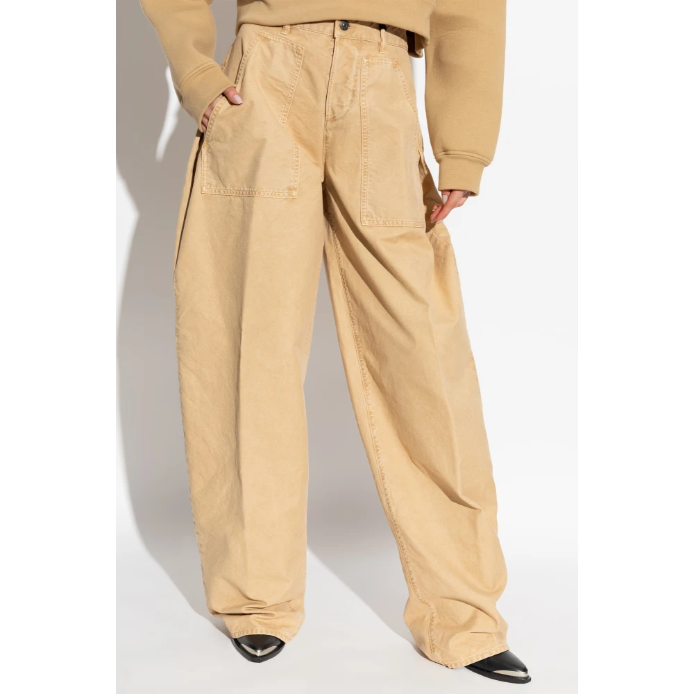 Dsquared2 Logo broek Beige Dames