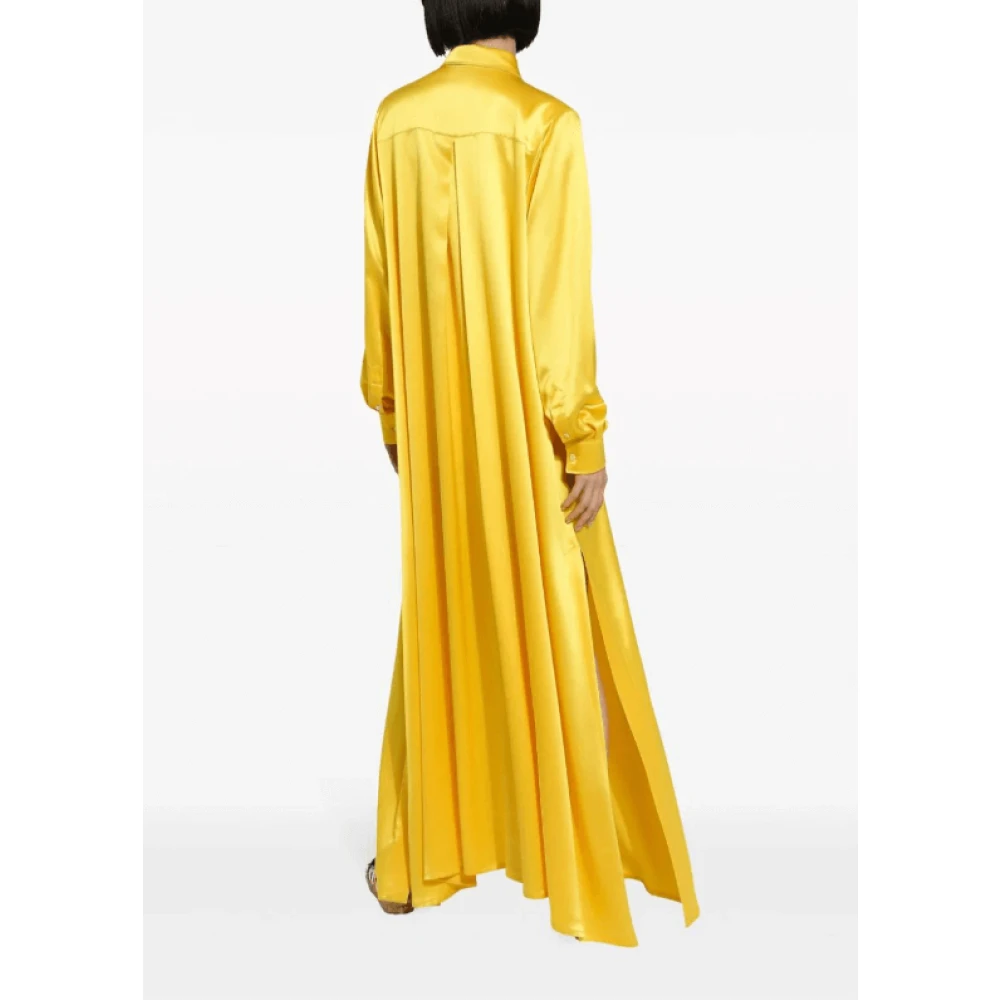 Dolce & Gabbana Shirt Dresses Yellow Dames