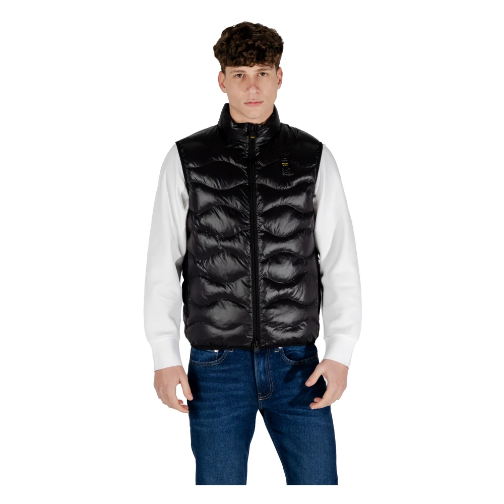 Blauer Lente Zomer Heren Kleine Overhemden Collectie Black Heren