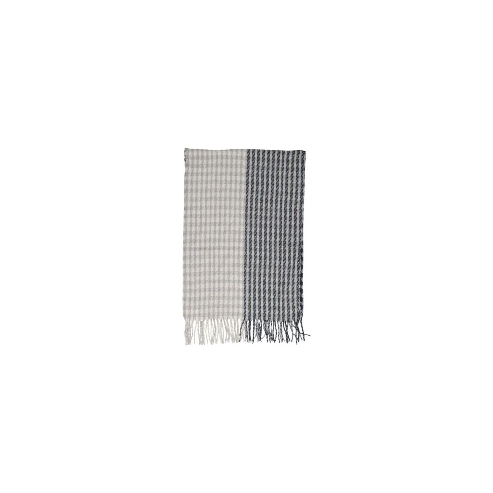 Only Grijze Polyester Sjaal Stijl Gray Dames