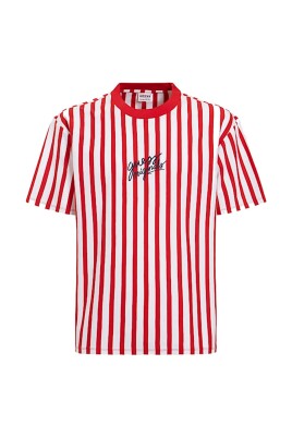 embroidered-logo-striped-t-shirt
