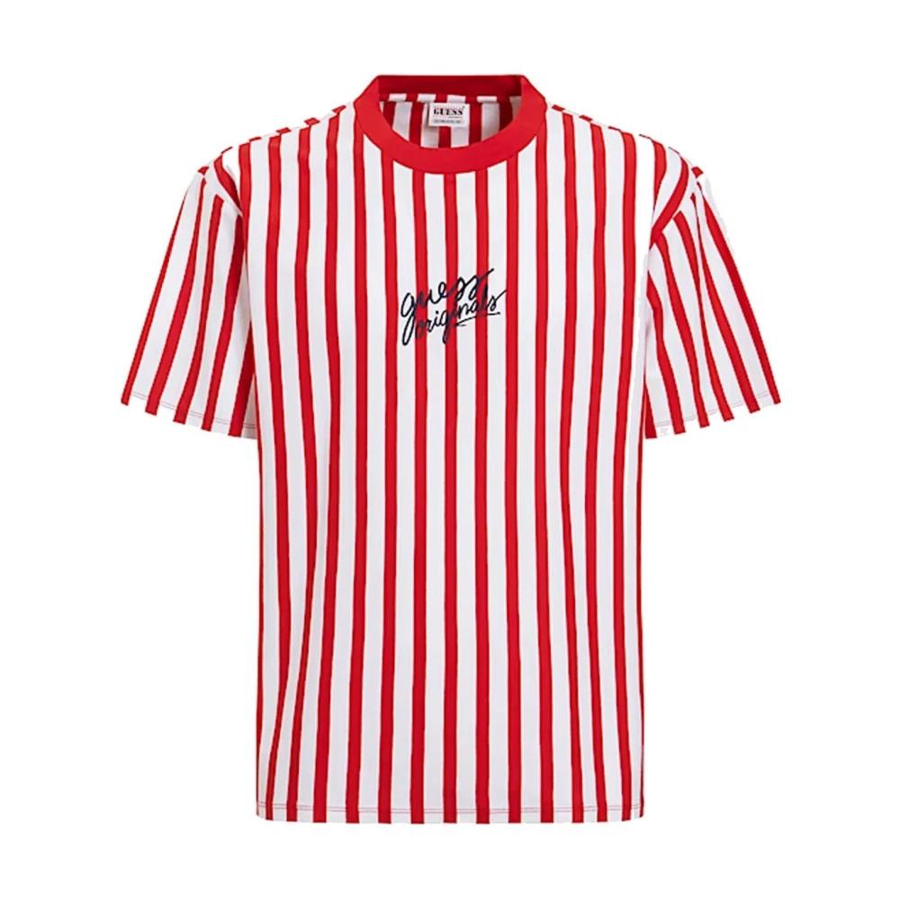 Guess - Tops > T-Shirts - Red - Guess - Modalova