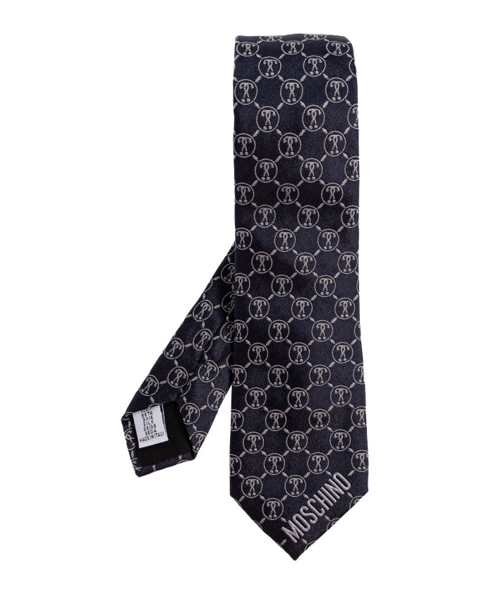 cravate-en-soie-avec-monogramme