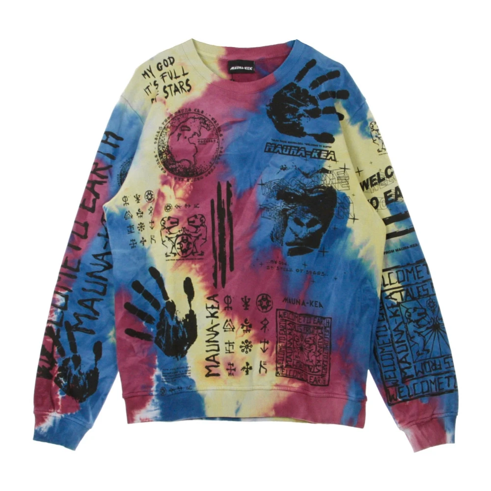 Mauna Kea Manifesto Crewneck Sweatshirt Multicolor Heren