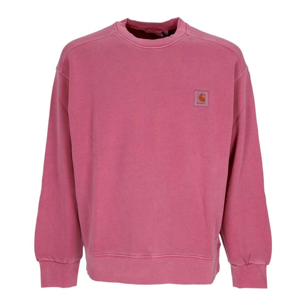 Carhartt WIP Magenta Lichtgewicht Crewneck Sweatshirt Pink Heren