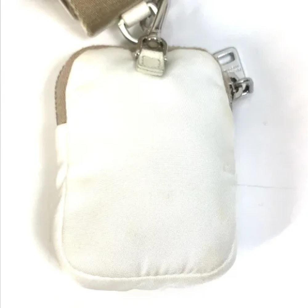 Prada Vintage Pre-owned Fabric prada-bags White Dames