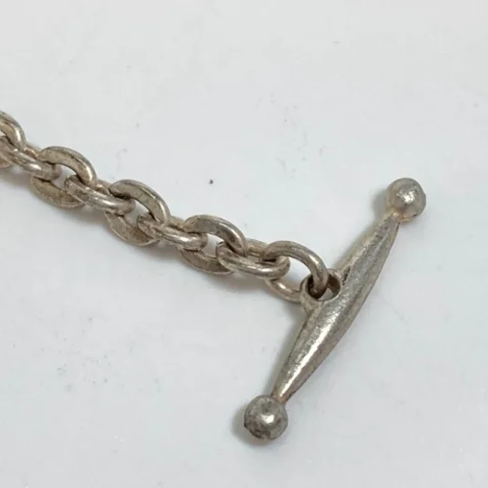 Hermès Vintage Pre-owned Stainless Steel key-holders Gray Unisex