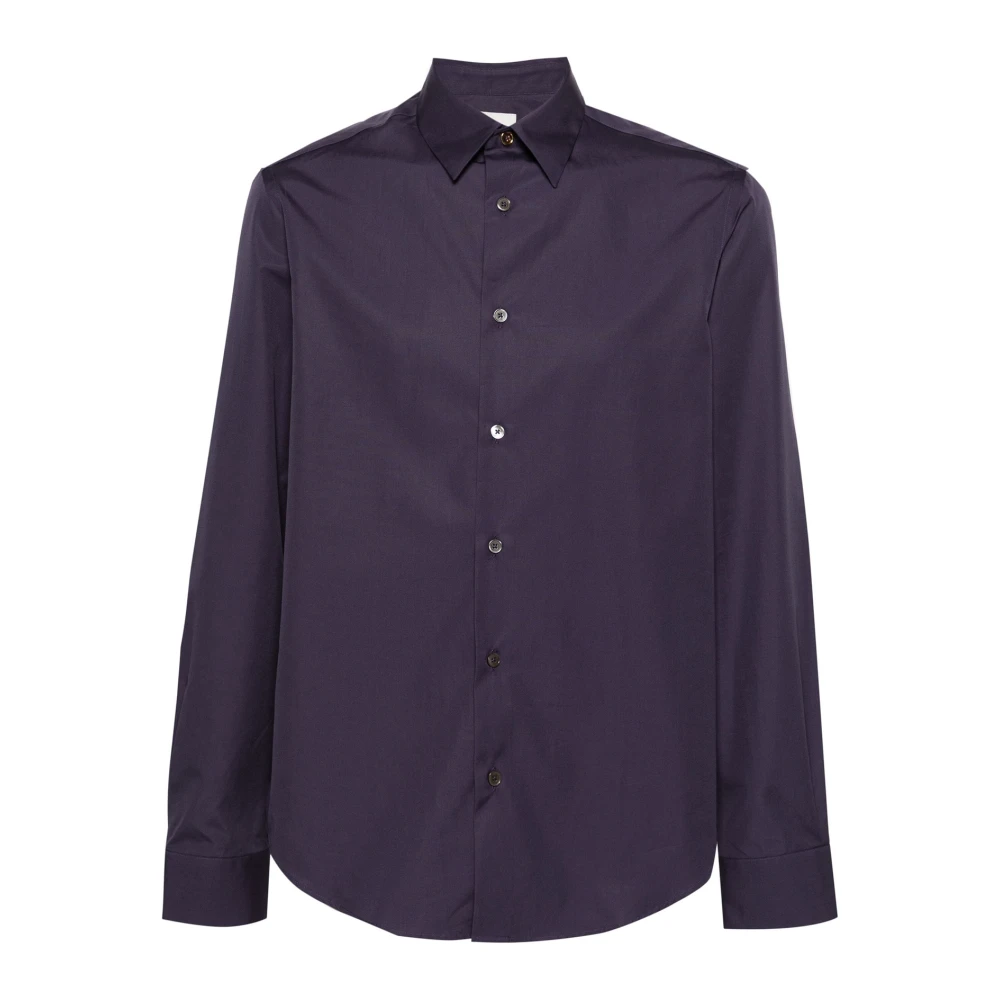 PS By Paul Smith Slim Fit Overhemd Purple Heren