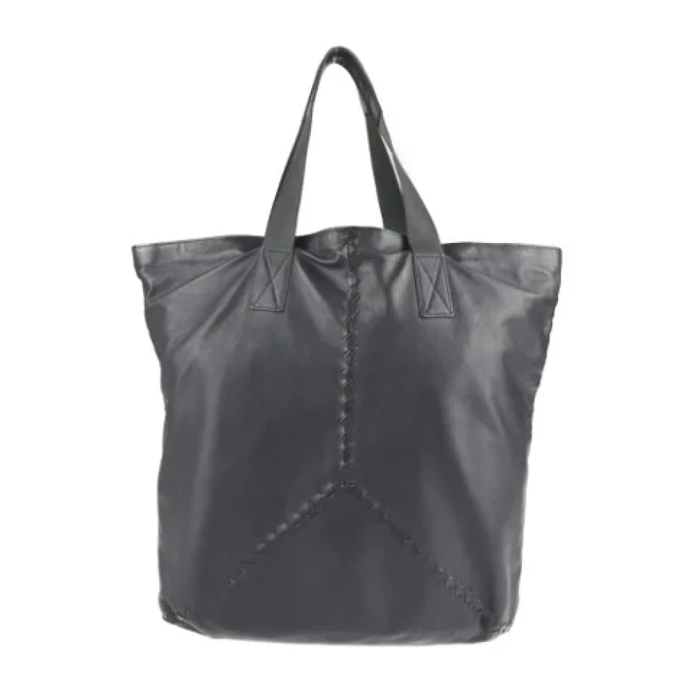 Bottega Veneta Vintage Pre-owned Leather totes Black Dames