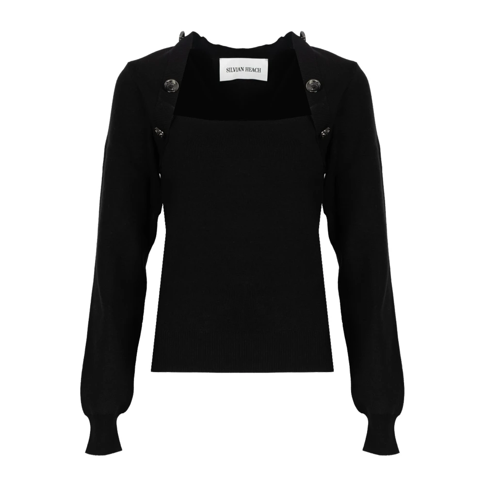 Knitwear > Round-neck Knitwear - - Silvian Heach - Modalova