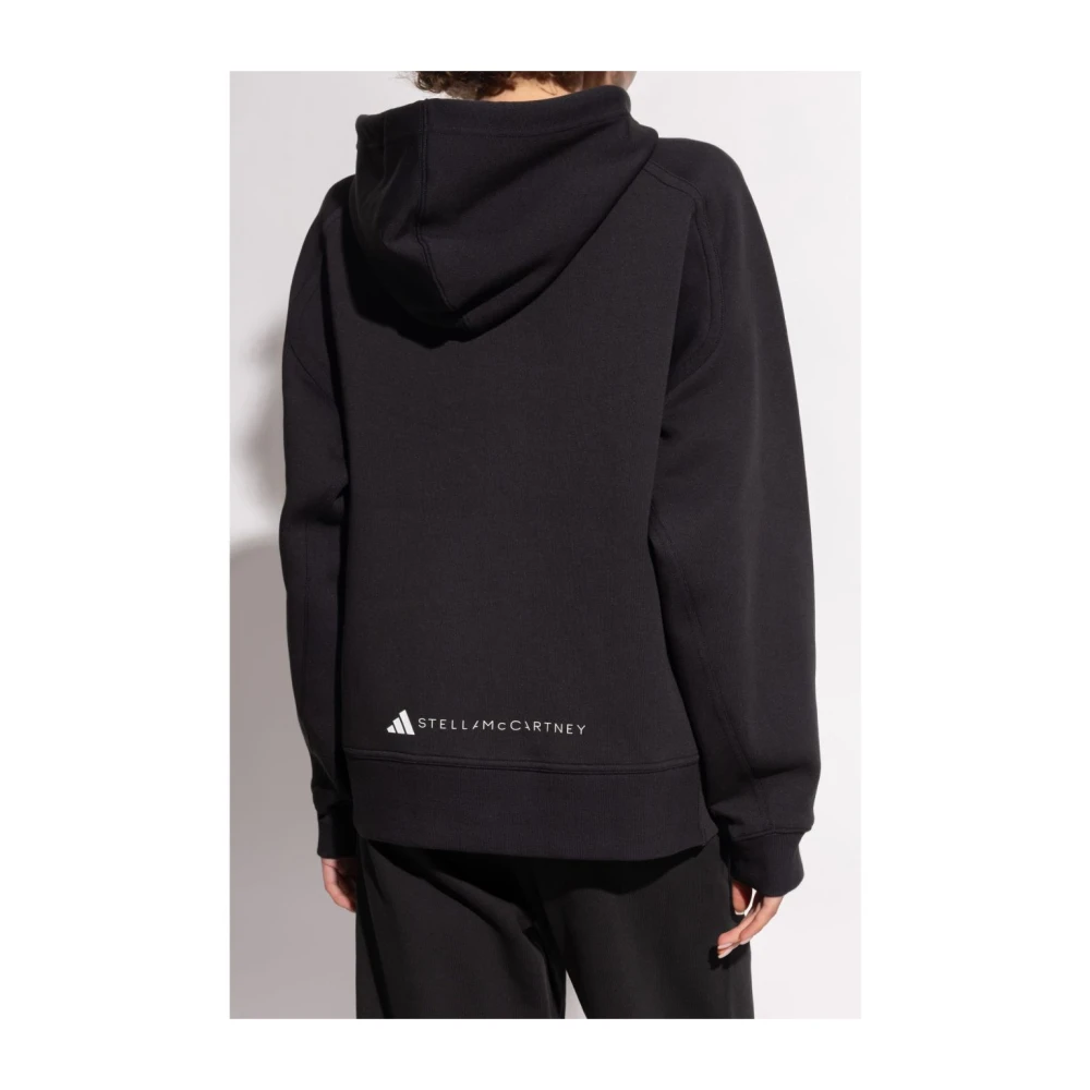 adidas by stella mccartney Zip-through Hoodie Black Dames