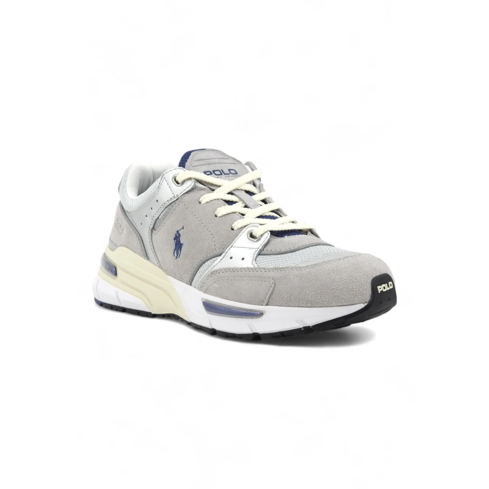 Ralph Lauren Herr Grå Skor 43 Eu, Läder, Sneaker