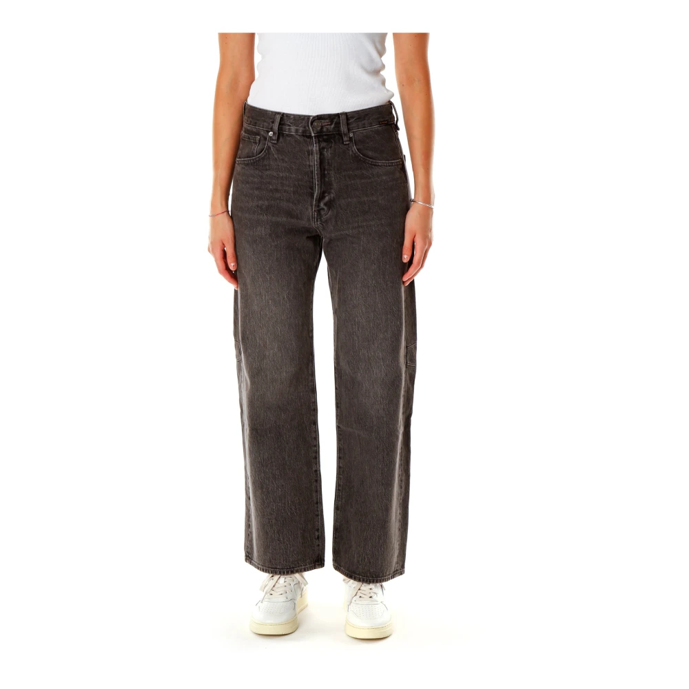 G-Star 3D Boyfriend Fit Jeans Gray Dames