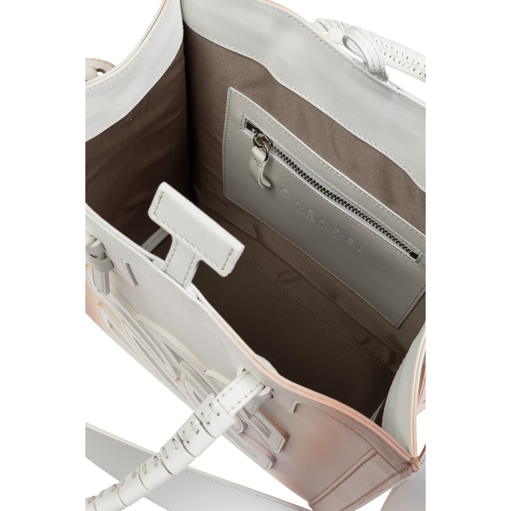 Casadei Beaurivage Mini tote tas Beige Dames