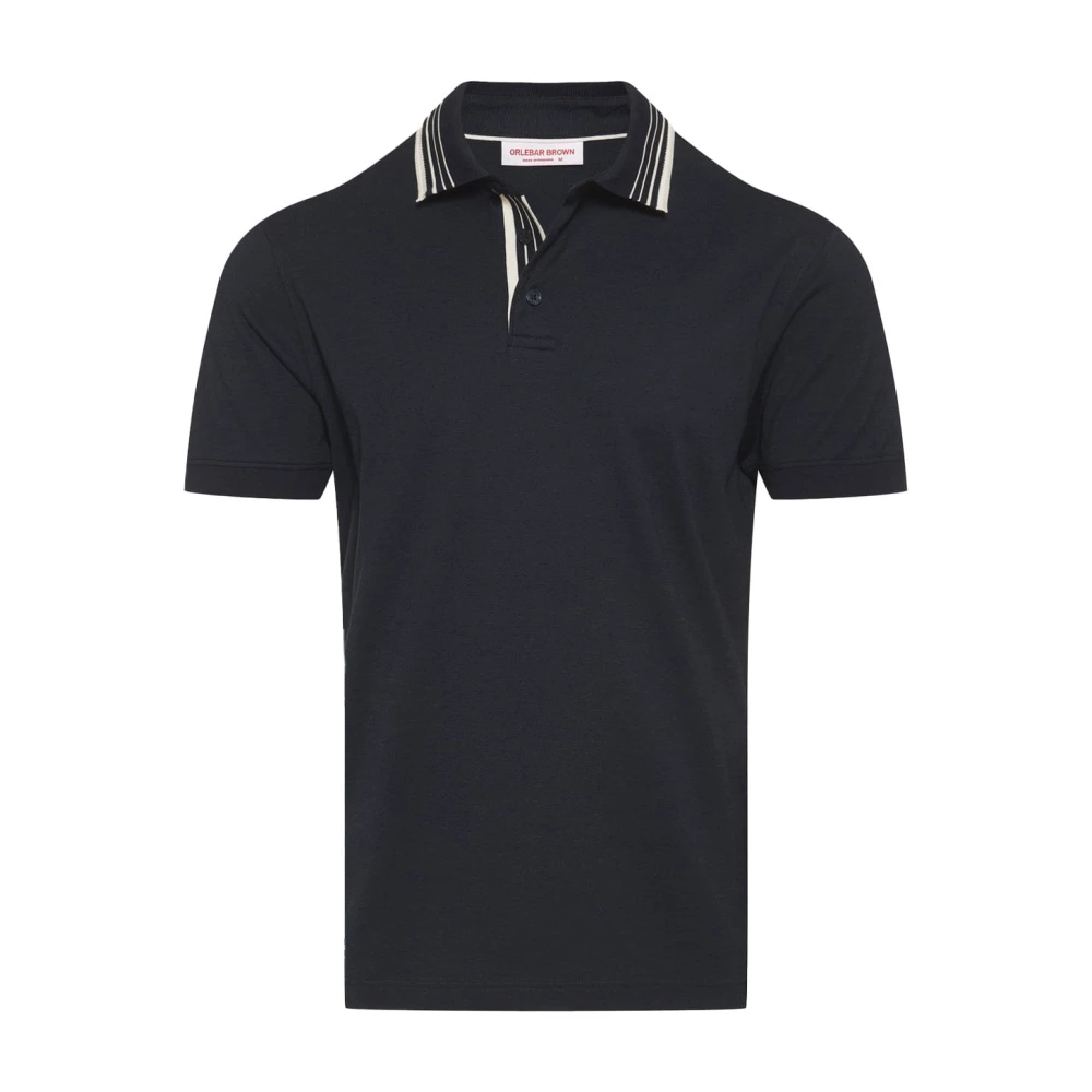 Orlebar Brown Nacht Iris Polo Shirt Black Heren