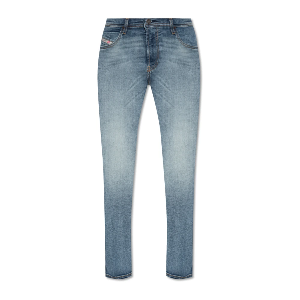 Diesel Skinny Jeans 2015 Babhila Blue Dames