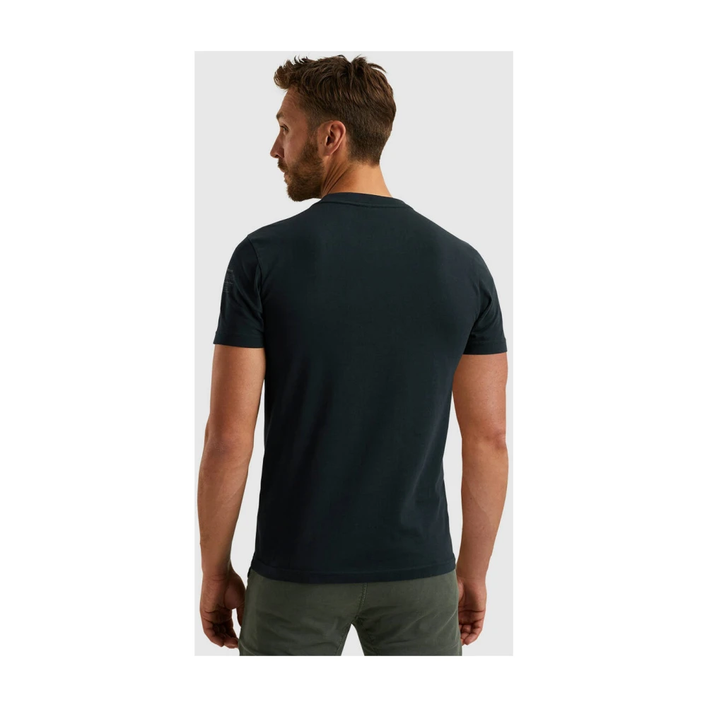 PME Legend Korte Mouw R-hals Play T-shirt Blue Heren