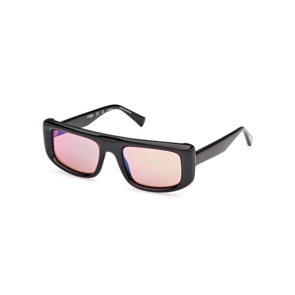 Guess Unisex Black Sunglasses - Sunglasses - 53 Mm - Accessories