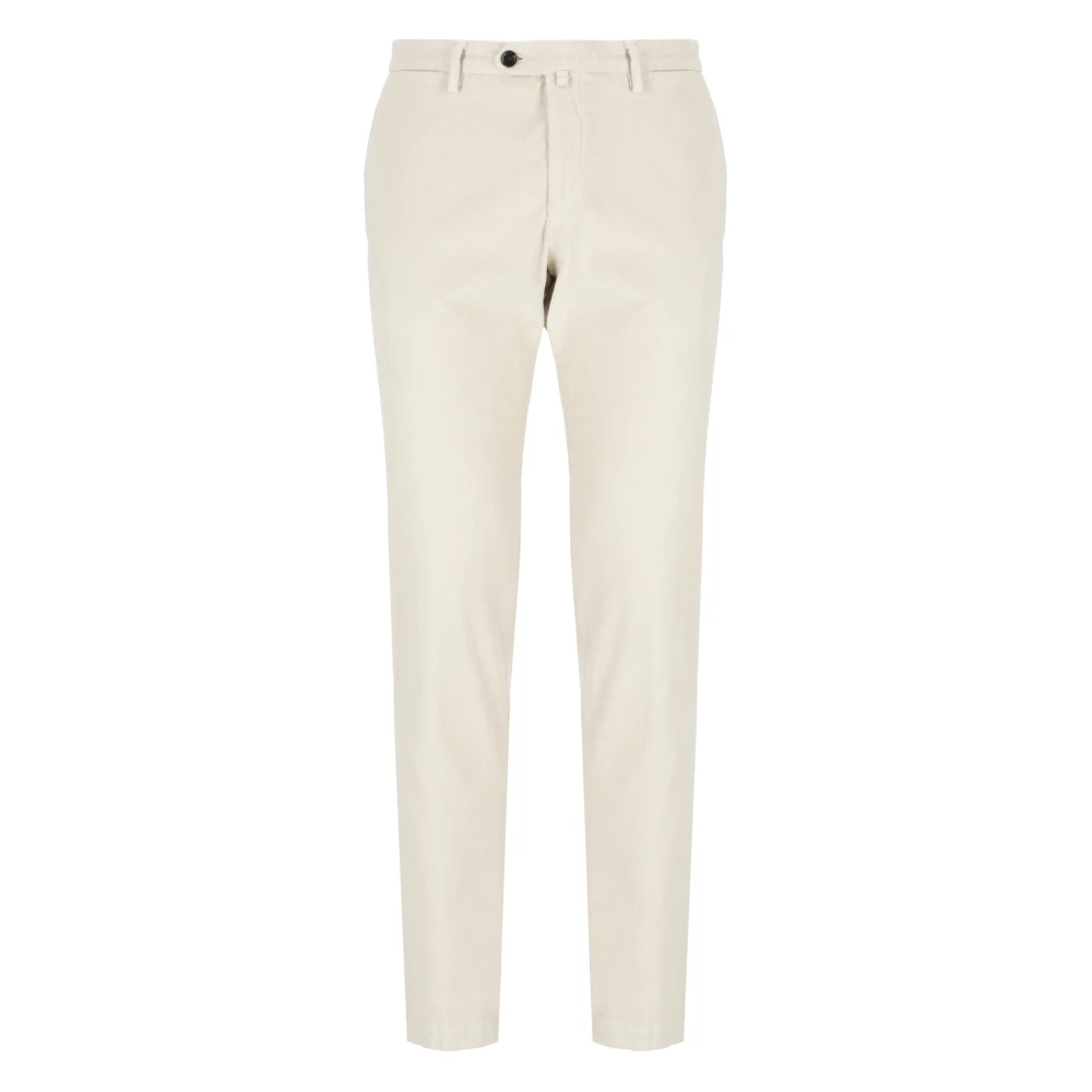 Briglia Bruine Katoenen Broek met Zakken Beige Heren