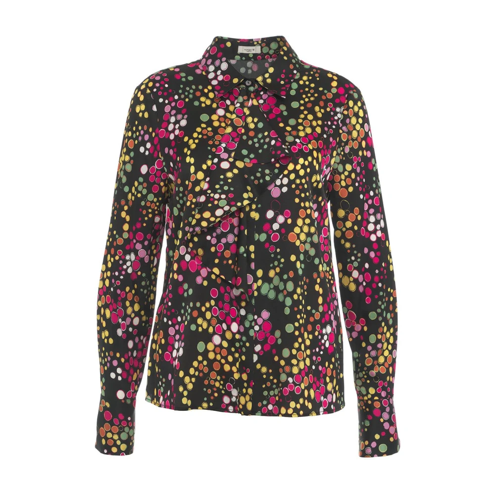 Himon's Multicolor Ruches Blouse Multicolor Dames