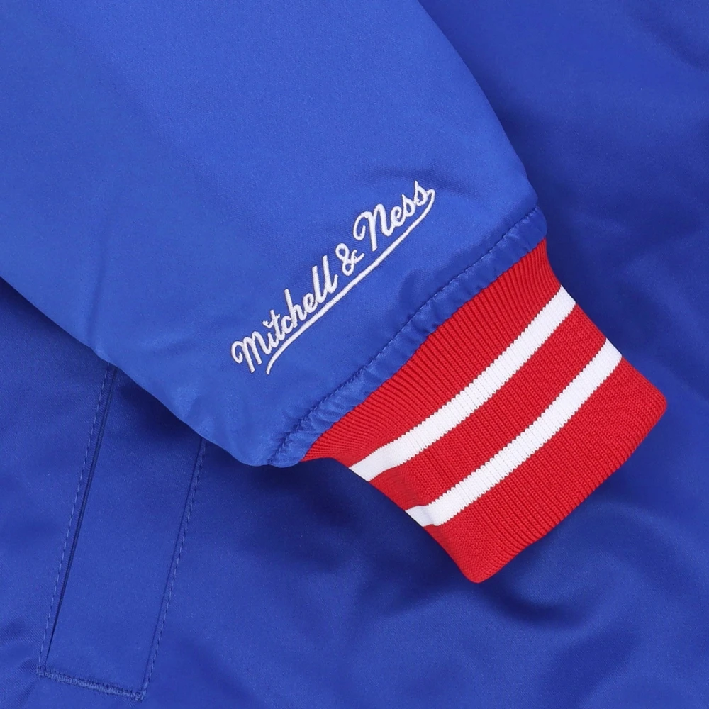 Mitchell & Ness New York Giants Bomberjack NFL Teamkleuren Blue Heren