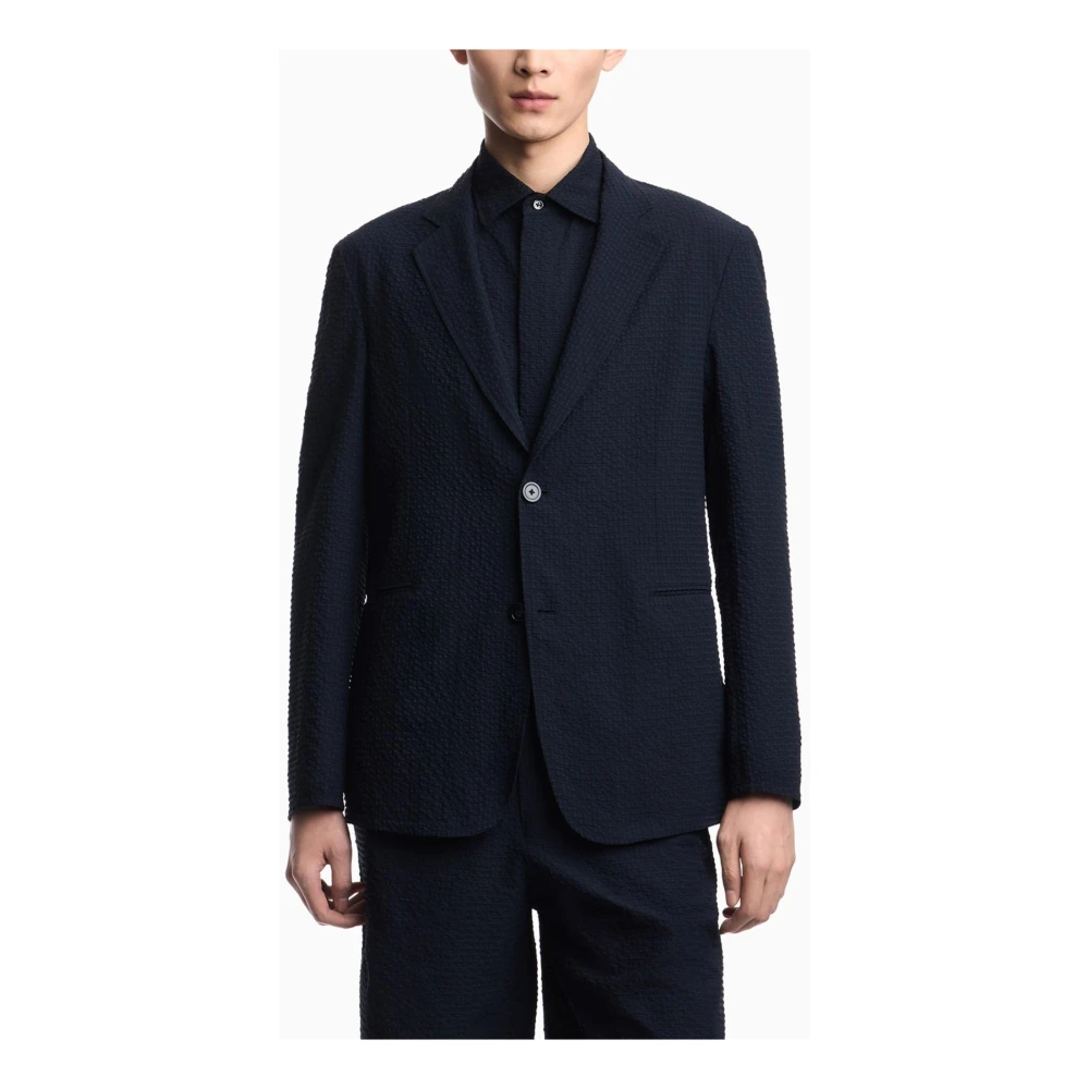 Emporio Armani Uomo Blu Abiti L, New,