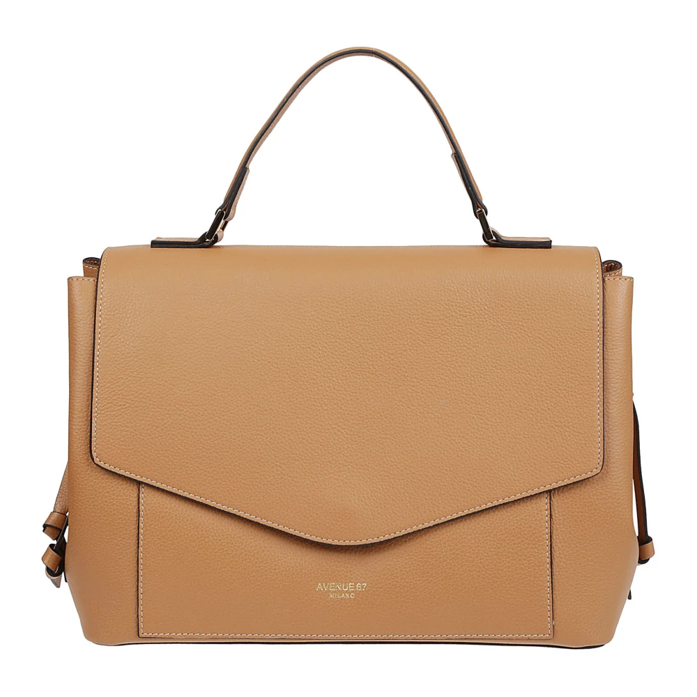 Avenue 67 Leren Kameel Tas Brown Dames