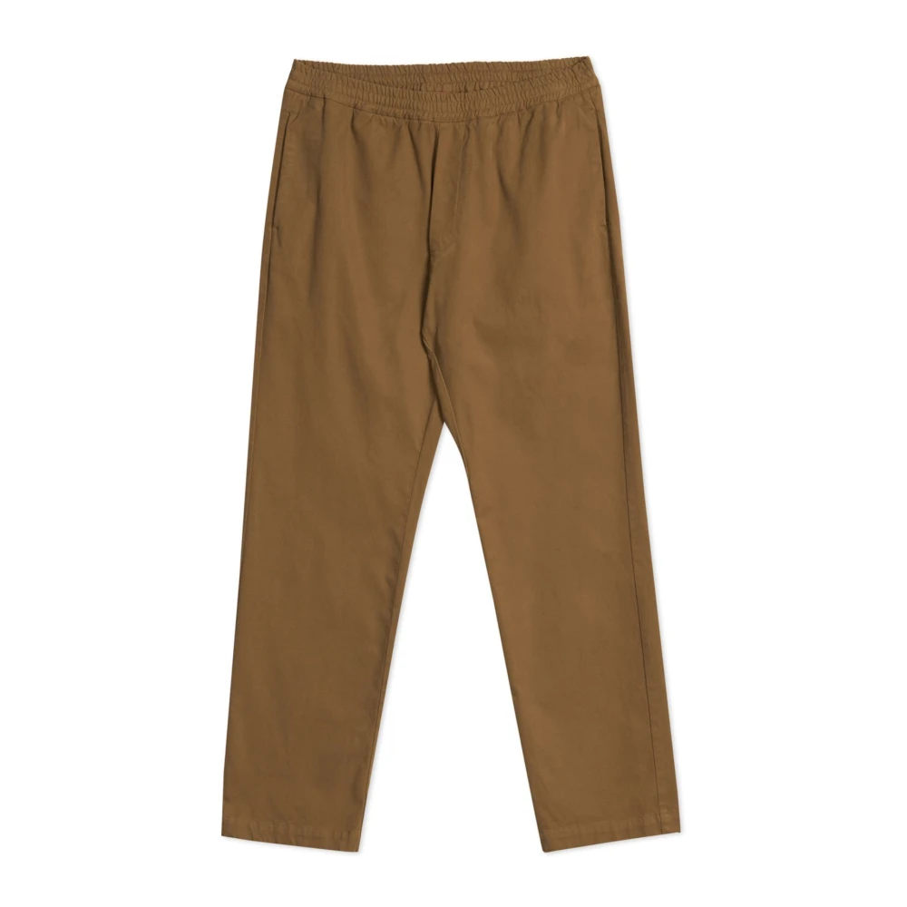 Barena Venezia Men's Brown Straight Trousers, L, Barena Tabacco Trousers
