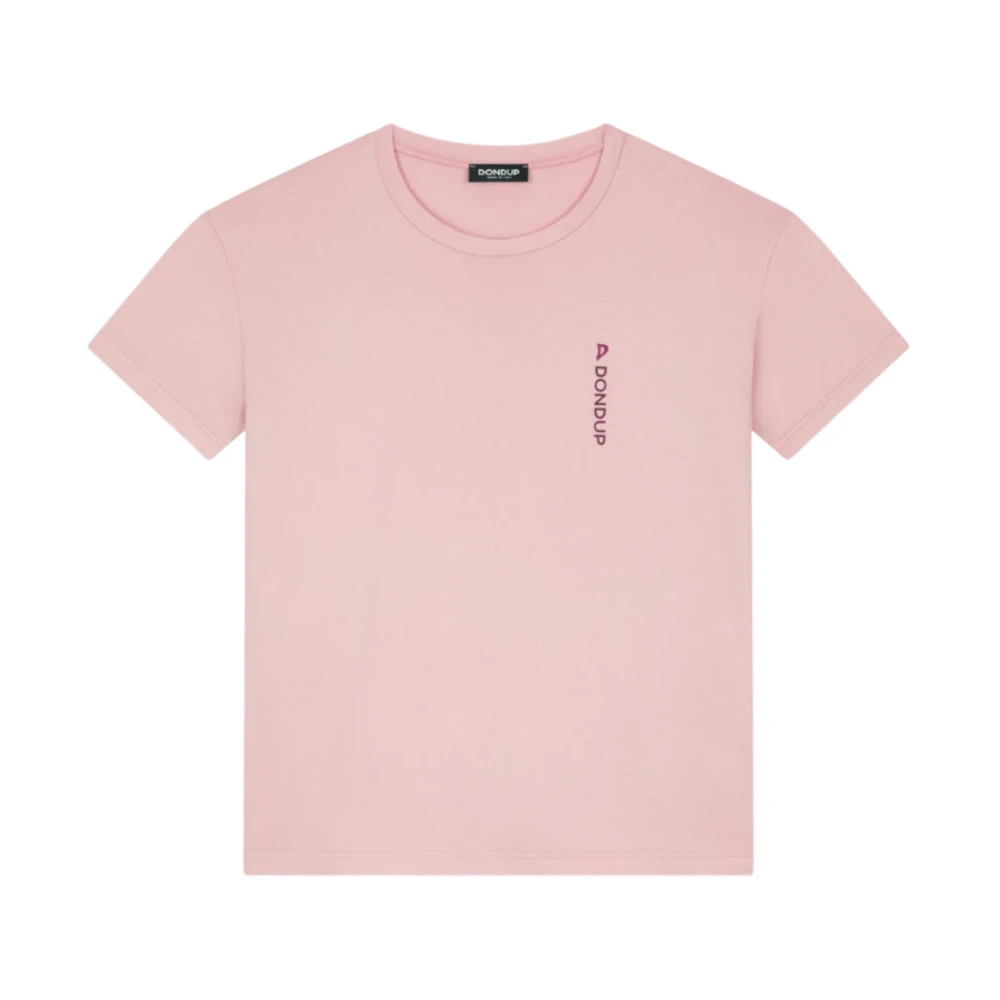 Dondup - Tops > T-Shirts - Pink - Dondup - Modalova